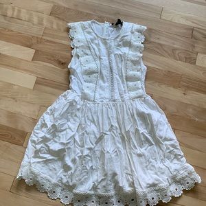 White cocktail dress Forever 21